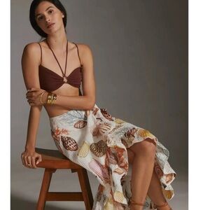 Anthropologie Maeve seashell skirt new size 26W